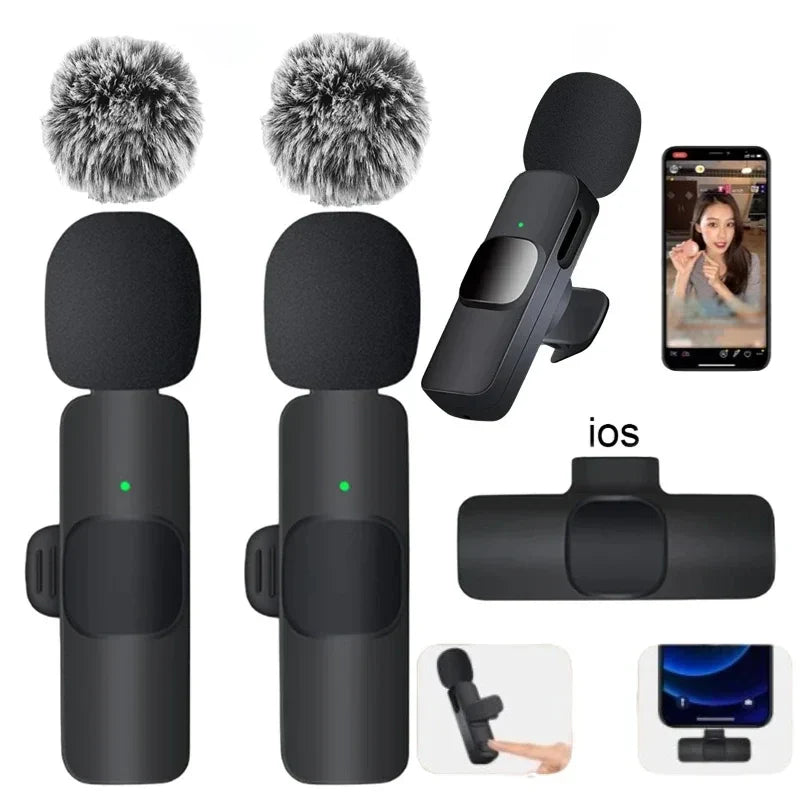 Wireless Mini Mic — Crystal-Clear Audio for Creators on the Go