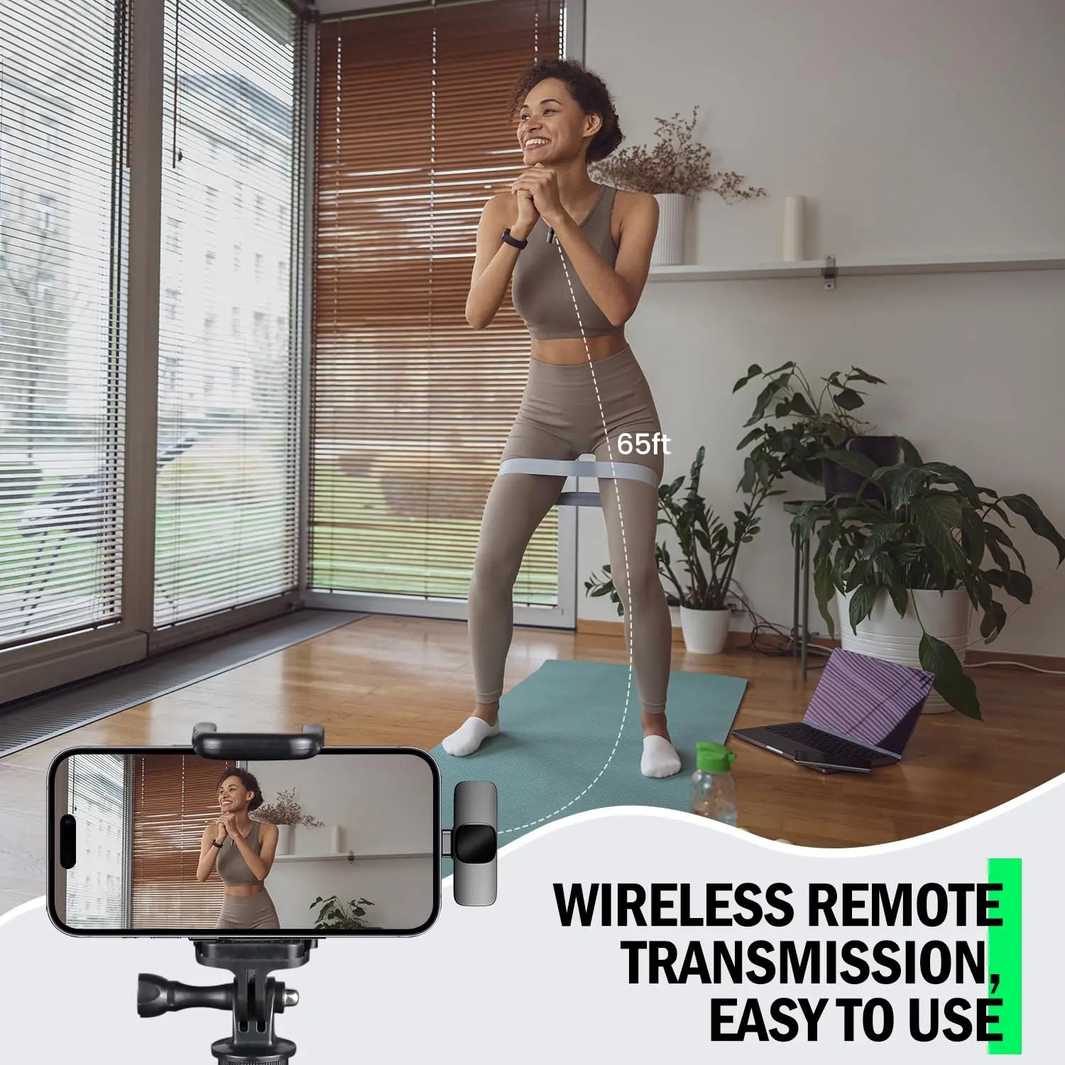 Wireless Mini Mic — Crystal-Clear Audio for Creators on the Go
