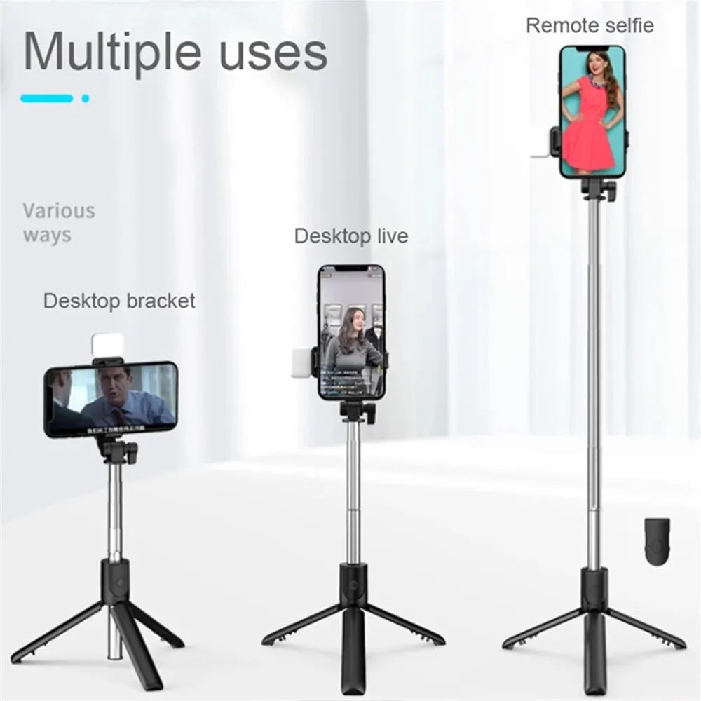 Glam Selfie Stick with Light