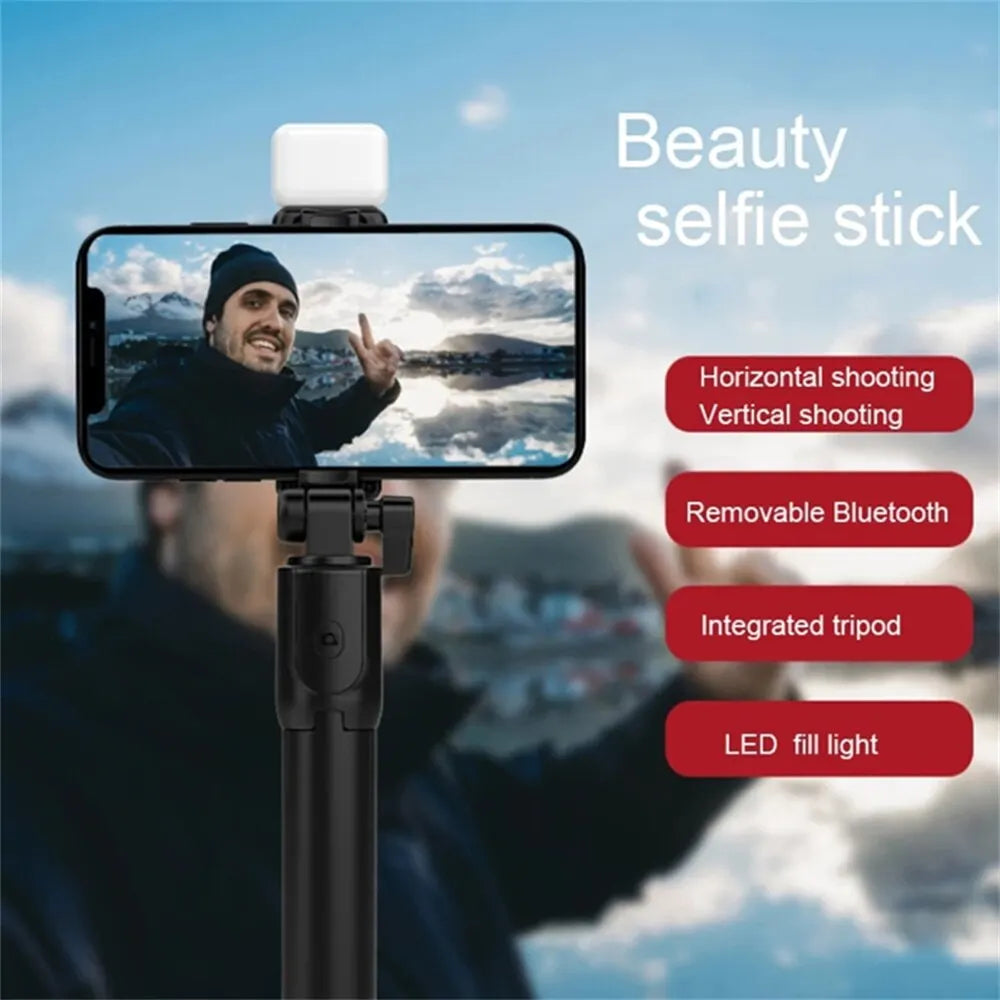 Glam Selfie Stick with Light