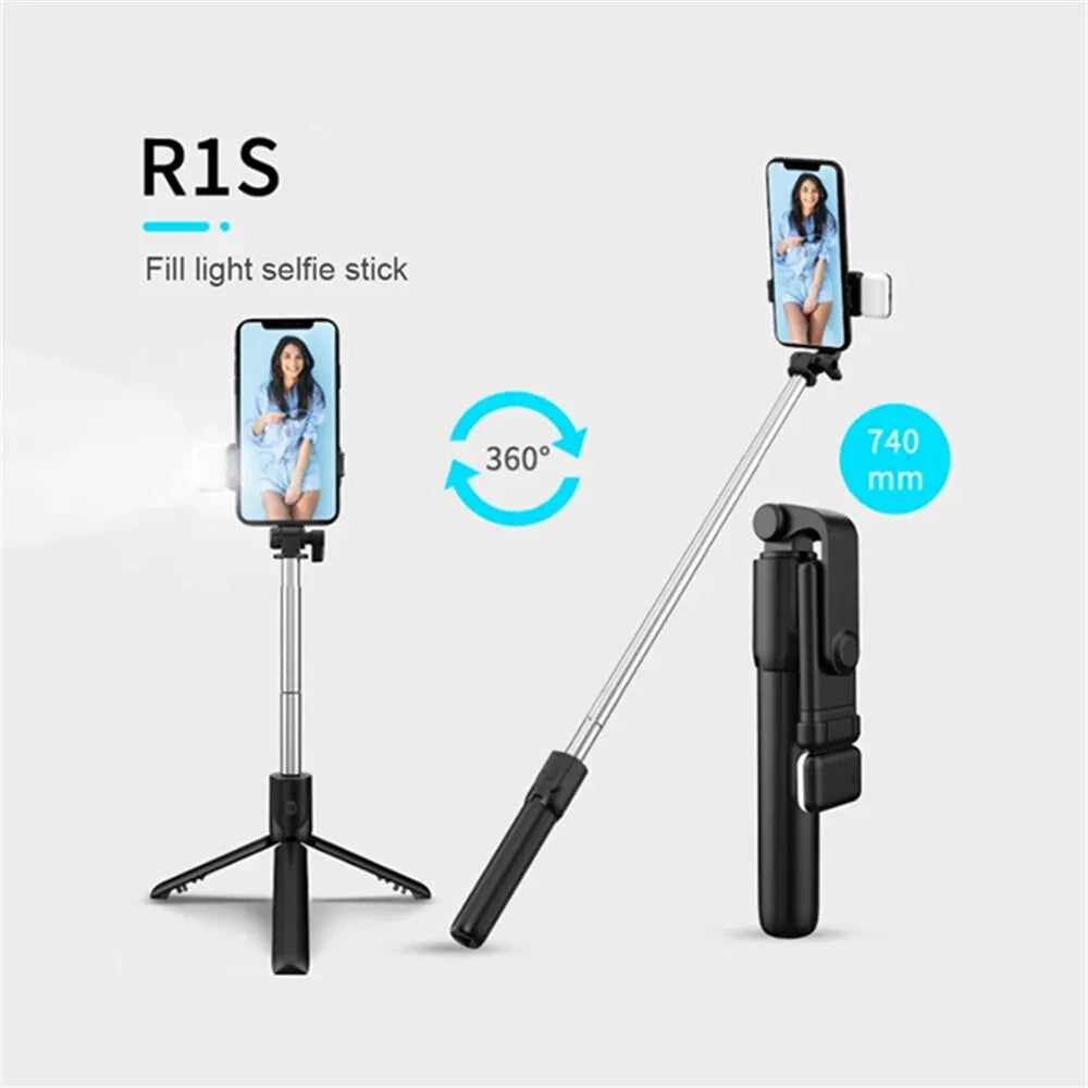 Glam Selfie Stick with Light